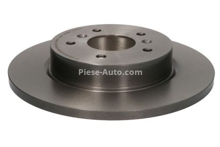 Disc frână BREMBO, spate,  pentru: NISSAN QASHQAI II; RENAULT CAPTUR II, KADJAR, MEGANE IV 1.2-1.7D 11.13-