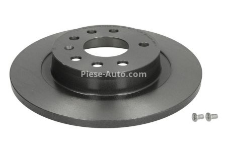 Disc frână BREMBO, spate,  pentru: CADILLAC BLS; OPEL SIGNUM, VECTRA C, VECTRA C GTS; SAAB 9-3, 9-3X 1.6-3.2 04.02- 1