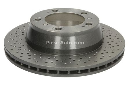 Disc frână BREMBO, spate,  (puternic carbonatat; cu suruburi) pentru: PORSCHE 911, 911 TARGA, BOXSTER SPYDER, CAYMAN 3.4/3.6/3.8 08.97-