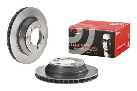 Disc frână BREMBO, spate,  pentru: PORSCHE CAYENNE 2.9/3.0/4.0 05.17- 3