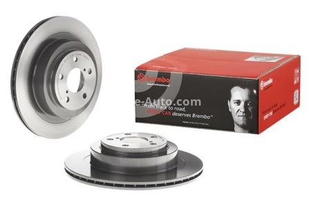 Disc frână BREMBO, spate,  pentru: SUBARU IMPREZA, LEGACY IV, OUTBACK 2.0/2.5/3.0 12.00-12.09