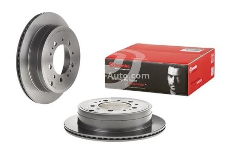 Disc frână BREMBO, spate,  pentru: TOYOTA LAND CRUISER 200, SEQUOIA, TUNDRA 4.5D-5.7ALK 05.98-
