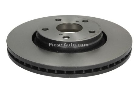 Disc frână BREMBO, față, pentru: TOYOTA AURIS, AVENSIS, COROLLA VERSO, VERSO 1.33-2.2D 04.04-10.18