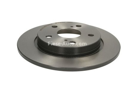 Disc frână BREMBO, spate,  pentru: TOYOTA AURIS, COROLLA 1.2-2.2D 10.06-08.19