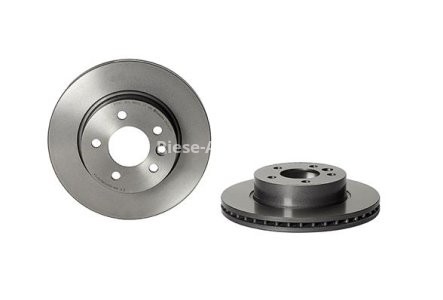 Disc frână BREMBO, față, pentru: VW CRAFTER, GRAND CALIFORNIA CAMPER, MULTIVAN T7 1.4H-Electric 09.16- 3