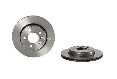 Disc frână BREMBO, spate,  pentru: VW AMAROK, CRAFTER, GRAND CALIFORNIA CAMPER 2.0-Electric 12.10- 3