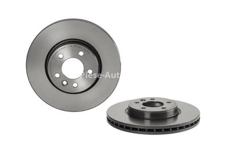 Disc frână BREMBO, față, pentru: VW AMAROK 2.0/2.0D/3.0D 12.10-05.22