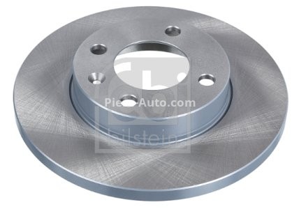 Disc frână FEBI, față, pentru: AUDI 80 B1, 80 B2, COUPE B2; SEAT CORDOBA, CORDOBA VARIO, IBIZA II, TOLEDO I, TOLEDO II; VW CADDY I, GOLF I, GOLF II 1.0-Electric 05.73-07.04