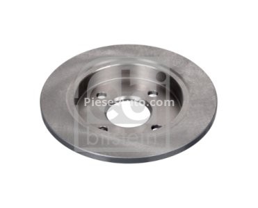 Disc frână FEBI, spate, pentru: FORD ESCORT CLASSIC, ESCORT V, ESCORT V EXPRESS, ESCORT VI, ESCORT VI/KOMBI, FIESTA III, FIESTA IV, FIESTA V, FIESTA VI, FIESTA VII 1.0-2.9 08.82-