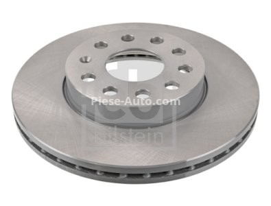 Disc frână FEBI, față, pentru: AUDI A3; SEAT LEON, LEON SC, LEON ST; SKODA OCTAVIA III; VW GOLF ALLTRACK VII, GOLF SPORTSVAN VII, GOLF VII, POLO VI 1.0-2.0D 08.12-