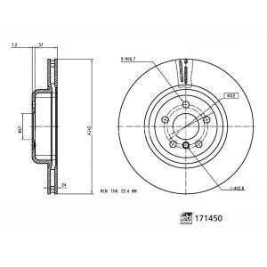 Disc frână FEBI, spate, pentru: BMW 2 (G42, G87), 3 (G20, G80, G28), 3 (G21), 3 (G21, G81), 4 (G22, G82), 4 (G23, G83), 5 (G30, F90), 5 (G31) 1.6-Electric 07.15-