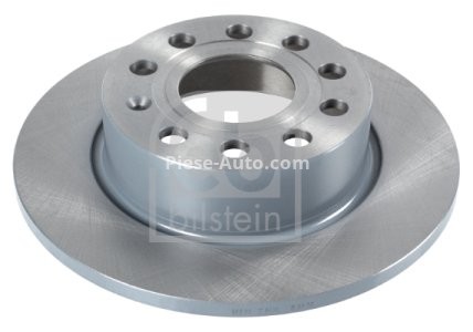 Disc frână FEBI, spate, pentru: AUDI A3; DAEWOO LANOS; SEAT ALTEA, ALTEA XL, LEON, LEON SC, LEON ST, LEON ST/KOMBI, TOLEDO III; SKODA OCTAVIA II, OCTAVIA III, YETI 1.0-2.5 05.97-