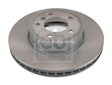 Disc frână FEBI, față, pentru: BMW 5 (E60), 5 (E61), 6 (E63), 6 (E64) 2.0-4.4 12.01-12.10