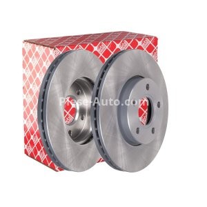 Disc frână FEBI, față, pentru: VOLVO C30, C70 II, S40 II, V50; FORD C-MAX, C-MAX II, FOCUS C-MAX, FOCUS II, FOCUS III, FOCUS III/KOMBI 1.0-Electric 10.03-