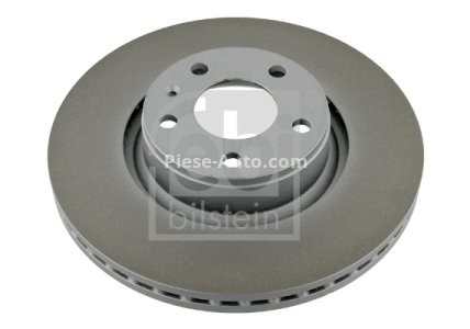 Disc frână FEBI, față, pentru: AUDI A3, A6 C6, A8 D3; SKODA SUPERB II; VW GOLF VI, PASSAT B6 1.4-6.0 10.02-05.15 3