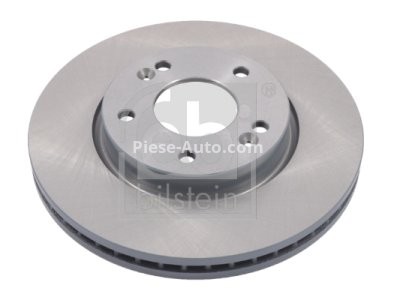 Disc frână FEBI, față, pentru: HYUNDAI COUPE II, I30, IX20, TUCSON; KIA CEE'D, PRO CEE'D, SOUL I, SOUL II, SOUL III, SPORTAGE II, SPORTAGE III, VENGA 1.4-2.0LPG 02.03-
