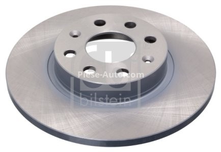 Disc frână FEBI, față, pentru: FIAT GRANDE PUNTO; OPEL CORSA D 1.0/1.2/1.2LPG 10.05-