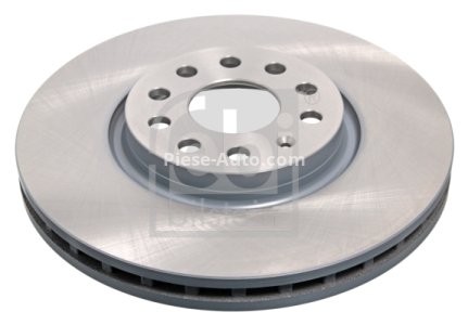 Disc frână FEBI, față, pentru: SEAT ALHAMBRA, TARRACO; SKODA KODIAQ; VW SHARAN, TIGUAN, TIGUAN/SUV 1.4-2.0D 05.10- 3