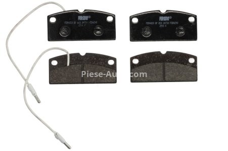Set placuțe frână FERODO, față, pentru: AIXAM 500, A.721, A.741, A.751, CROSSLINE 0.4D/0.5/0.5D 12.97-