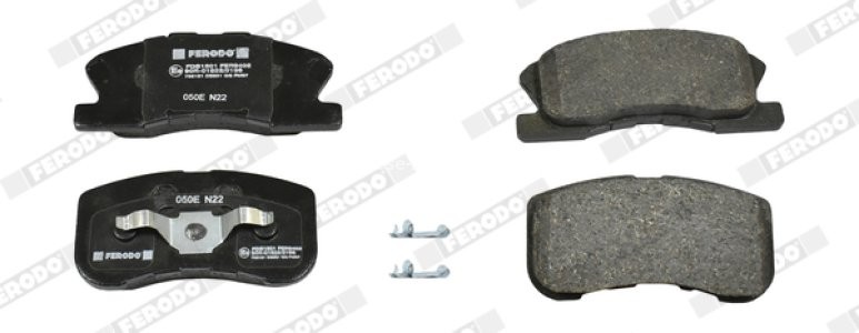 Set placuțe frână FERODO, față, pentru: DAIHATSU MOVE, SIRION, YRV; TOYOTA DUET 1.0/1.3 04.98- 3