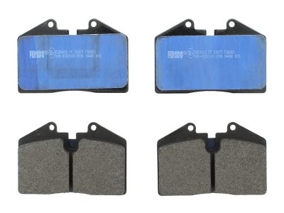 Set placuțe frână FERODO, față, (fără accesorii), pentru: FERRARI 348 SPIDER, 348 TB/GTB, 348 TS/GTS, 456 GT/GTA, 512 M, 512 TR, F355 BERLINETTA, F355 GTS, F355 SPIDER; HONDA ACCORD IV 1.8-5.7 07.77-