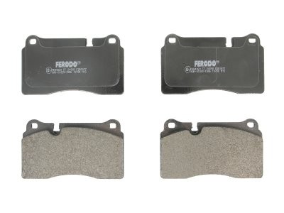 Set placuțe frână FERODO, față, pentru: AUDI A3, TT; CHEVROLET CORVETTE; CUPRA ATECA, FORMENTOR, LEON, LEON SPORTSTOURER; SEAT LEON, LEON SC, LEON SPORTSTOURER, LEON ST 1.4H-6.2 10.02-