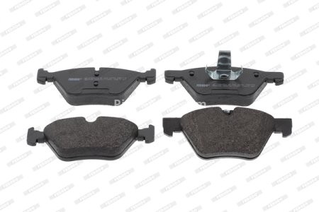 Set placuțe frână FERODO, față, (fără accesorii), pentru: BMW 1 (E81), 1 (E87), 1 (E88), 3 (E90), 3 (E91), 3 (E92), 3 (E93), 5 (E60), 5 (E61), X1 (E84), Z4 (E89) 1.6-3.0D 07.03-08.16 2