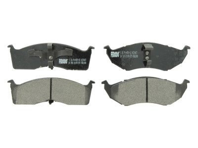 Set placuțe frână FERODO, față, pentru: CHRYSLER 300M, CARAVAN, CONCORDE, NEON, NEON II, NEW YORKER, VISION, VOYAGER I, VOYAGER III; DODGE CARAVAN, INTREPID, NEON, NEON II 1.6-3.8 10.89-