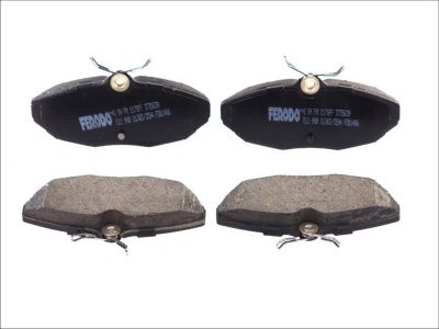 Set placuțe frână FERODO, spate, pentru: CHRYSLER VIPER; DODGE VIPER; JAGUAR S-TYPE II, XJ; LINCOLN LS 2.5-8.3 08.92-