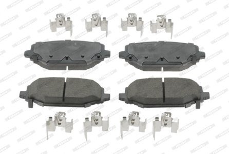 Set placuțe frână FERODO, spate, pentru: CHRYSLER VOYAGER V; DODGE GRAND, JOURNEY; FIAT FREEMONT; LANCIA VOYAGER; VW ROUTAN 2.0D-3.8 10.07-
