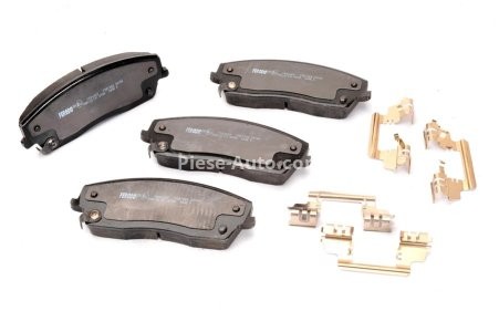 Set placuțe frână FERODO, față, pentru: CHRYSLER 300C; DODGE CHALLENGER, CHARGER, MAGNUM; LANCIA THEMA 2.7-6.4 09.04-