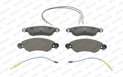 Set placuțe frână FERODO, față, pentru: CITROEN C5 I, C5 II 1.8/2.0D 03.01-01.08 2