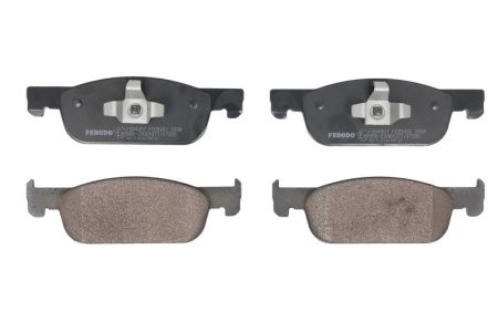 Set placuțe frână FERODO, față, pentru: DACIA LOGAN II, LOGAN MCV II, SANDERO II; LADA XRAY; RENAULT CLIO IV, CLIO IV/HATCHBACK, LOGAN I, LOGAN II, LOGAN/STEPWAY II 0.9-1.6 06.11-