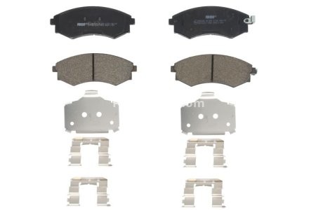 Set placuțe frână FERODO, față, pentru: DAEWOO KORANDO; HYUNDAI COUPE I, ELANTRA III, LANTRA II, MATRIX, SONATA II, SONATA III, SONATA IV, SONATA V; KIA JOICE, MAGENTIS I 1.5D-3.3 09.88-