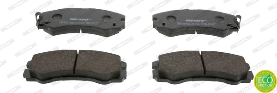 Set placuțe frână FERODO, față, pentru: ISUZU RODEO, TFR/TFS, TROOPER II, TROOPER III; OPEL FRONTERA A, FRONTERA A SPORT, FRONTERA B, MONTEREY A, MONTEREY B 2.0-3.5 08.91-08.04