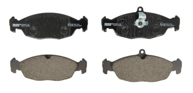 Set placuțe frână FERODO, spate, pentru: JAGUAR XJ, XK 8, XK II; ASTON MARTIN DB7 VOLANTE 3.2/4.0/4.2 09.89-07.14