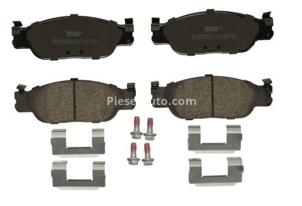 Set placuțe frână FERODO, față, pentru: JAGUAR S-TYPE II 2.5-4.2 01.99-10.07