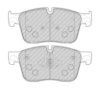 Set placuțe frână FERODO, față, pentru: JAGUAR F-PACE, I-PACE, XE, XF II, XF SPORTBRAKE; LAND ROVER DISCOVERY SPORT, RANGE ROVER VELAR 2.0-Electric 03.15-