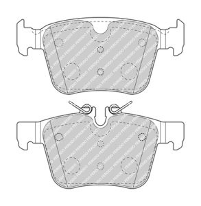 Set placuțe frână FERODO, spate, (fără accesorii), pentru: VOLVO S60 III, S90 II, V60 II, V90 II, XC60 II, XC90 II; JAGUAR E-PACE, F-PACE, I-PACE, XE, XF II, XF SPORTBRAKE 1.5H-Electric 06.11- 3