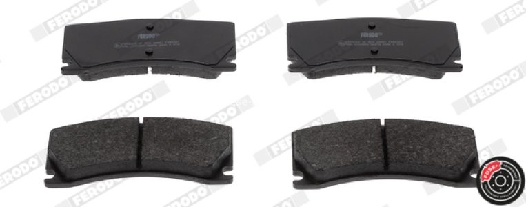 Set placuțe frână FERODO, spate, pentru: JAGUAR XK II; PEUGEOT 308 II, RCZ 1.2-5.0 03.06-06.21