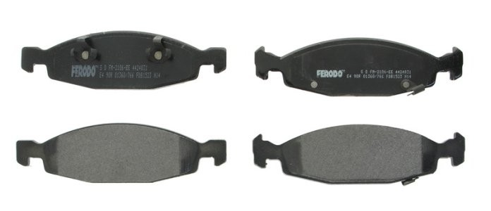 Set placuțe frână FERODO, față, pentru: JEEP CHEROKEE, GRAND CHEROKEE II 2.5-4.7 01.88-09.05