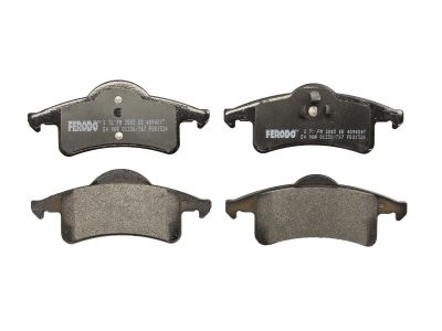 Set placuțe frână FERODO, spate, pentru: JEEP CHEROKEE, GRAND CHEROKEE II 2.5-4.7 01.88-09.05