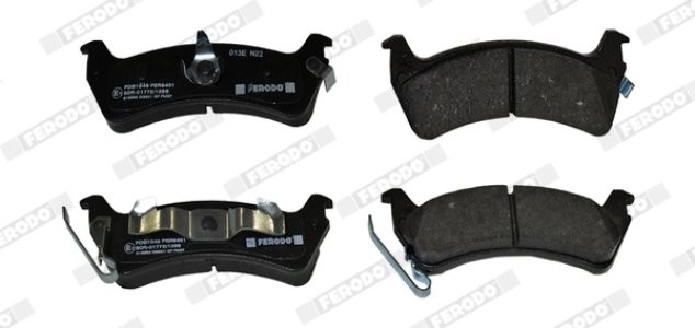 Set placuțe frână FERODO, spate, pentru: JEEP GRAND CHEROKEE I 2.5D-5.9 09.91-04.99 3