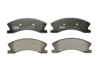 Set placuțe frână FERODO, față, pentru: JEEP GRAND CHEROKEE II 2.7D-4.7 09.98-09.05