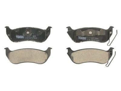 Set placuțe frână FERODO, spate, pentru: JEEP CHEROKEE, LIBERTY, WRANGLER II 2.4-4.0 08.96-
