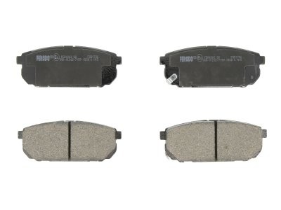 Set placuțe frână FERODO, spate, pentru: KIA SORENTO I 2.4-3.5 08.02-12.11