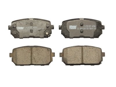 Set placuțe frână FERODO, spate, pentru: KIA CARENS II, CARENS III; VW PASSAT B2 1.6-2.0LPG 05.86-