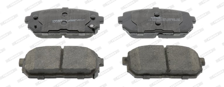 Set placuțe frână FERODO, spate, pentru: KIA CARENS II, CARENS III; VW PASSAT B2 1.6-2.0LPG 05.86- 3
