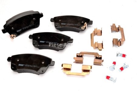 Set placuțe frână FERODO, față, pentru: KIA VENGA 1.4-1.6D 02.10-