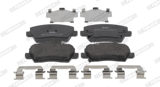 Set placuțe frână FERODO, față, pentru: KIA PICANTO III 1.0/1.2 03.17- 3